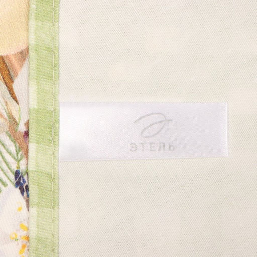 Скатерть Этель Уютная пасха, d=215 см, саржа, хлопок, 190г/м2  фото 6