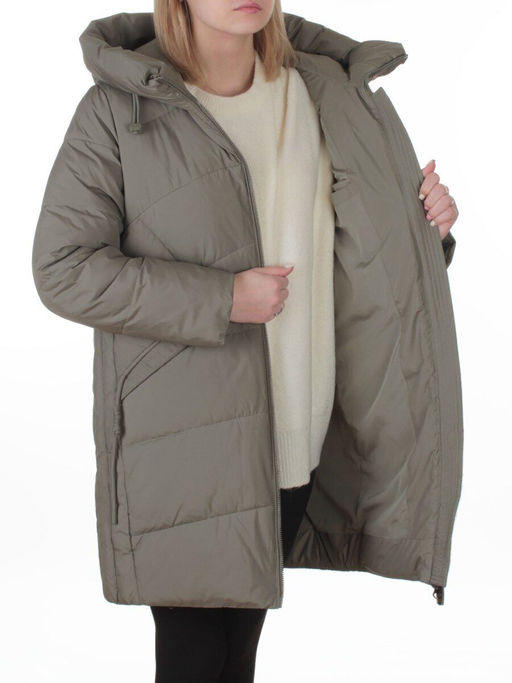 A622 OLIVE Куртка зимняя женская (200 гр. био-пух)