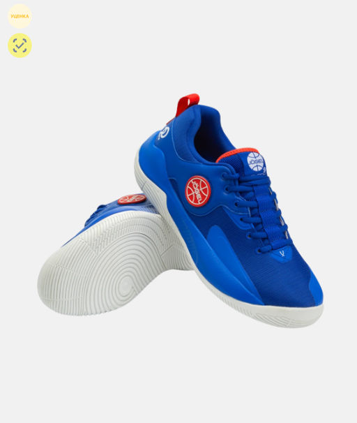 БЕЗ УПАКОВКИ Кроссовки баскетбольные JOGEL Launch LOW, Blue/red/white