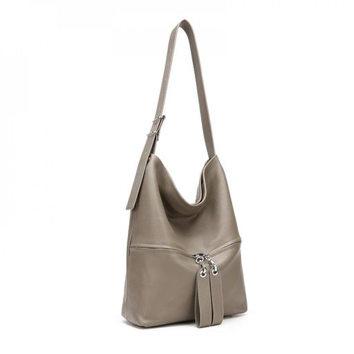 Женская сумка, кожа, MIRONPAN 6016 Серый