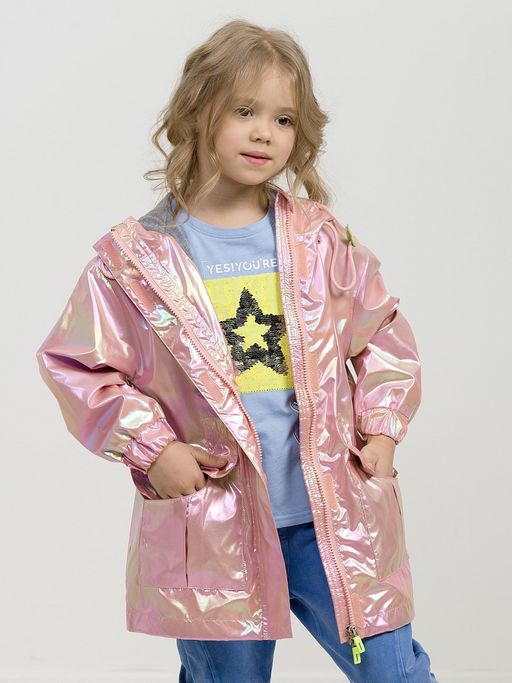 Уценка PELICAN GZJN3269 ветровка для девочек  фото 4