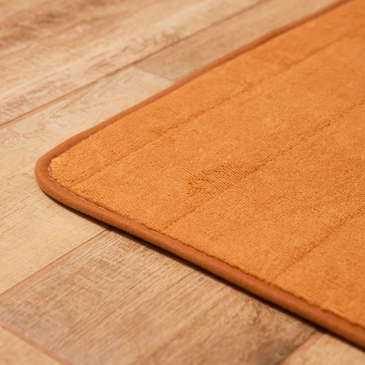 Коврик для ванной «Этель» Basic, 50×80 см, светло-коричневый