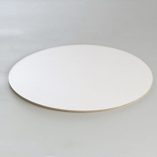 Цена за 5 шт. Подложка для торта усиленная 26 см, золото - жемчуг, 3.2 мм