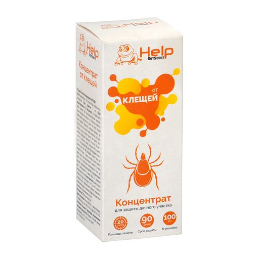 HELP Концентрат от КЛЕЩЕЙ до 20 соток, инсектицидный, 100 мл  фото 2