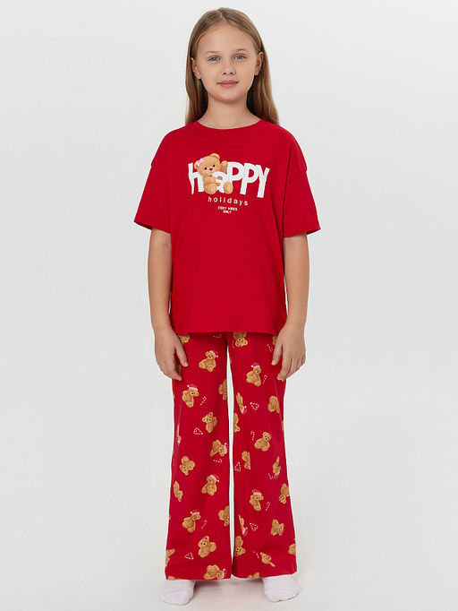 КОМПЛЕКТ ДЛЯ ДЕВОЧЕК (ДЖЕМПЕР, БРЮКИ)