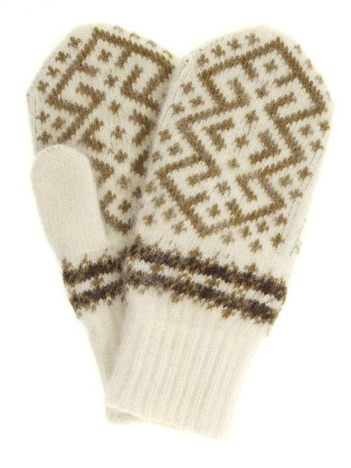 Варежки женские "Ромб с орнаментом" ПП 3236-3