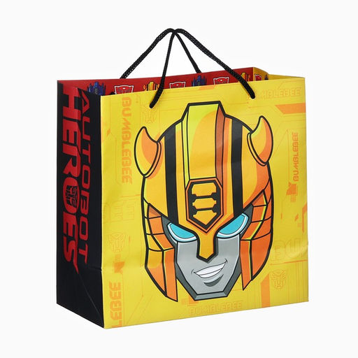 Пакет подарочный крафт Autobot Heroes, 22?22?11 см, Трансформеры - Дарите счастье фото 4