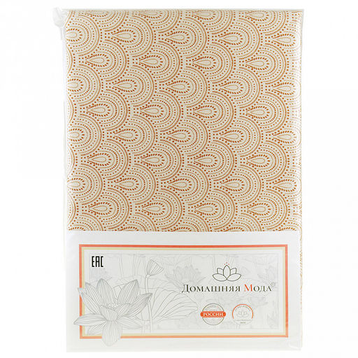 "Африканские прерии К" Скатерть 150х145см, длина стола до 110см, на 4 персоны, хлопок "Премиум" 186г/м2, "Домашняя мода" (Россия)