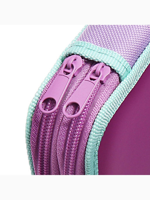 Пенал школьный, 2 секции, 12.5×20.5×4 см «Котик черный»