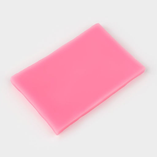 Молд для заливки Доляна «Листья», силикон, 9.5×6.3 см, розовый