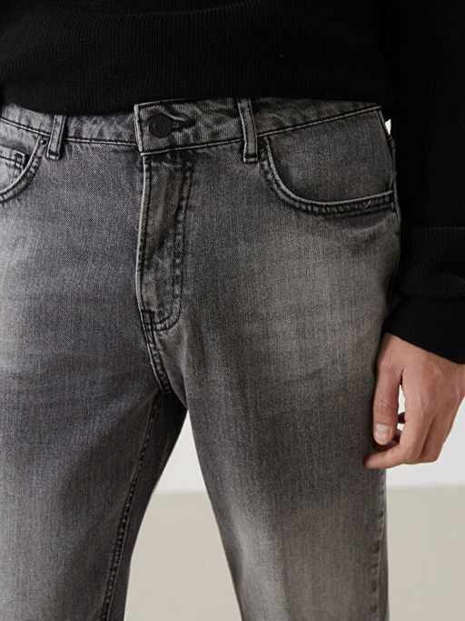 Slim Fit Erkek Jean Pantolon