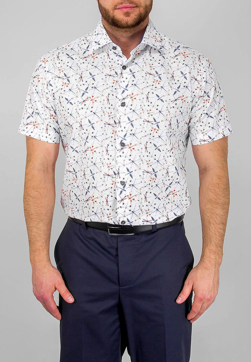 Сорочка мужская короткий рукав GREG 223/101/926/Z/1_GB  фото 8