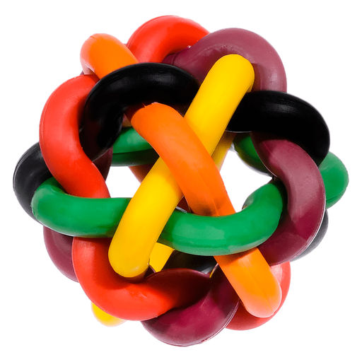 ВИА Игрушка для животных Мяч плетеный, d 6,5 см 85ор54 Т-50094 Т-50094 Т-50094