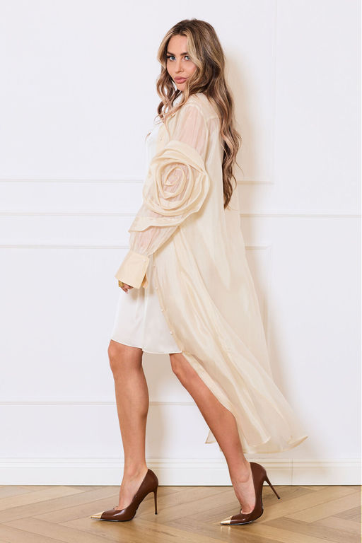 Платье Golden Valley 44318 бежевый фото 4