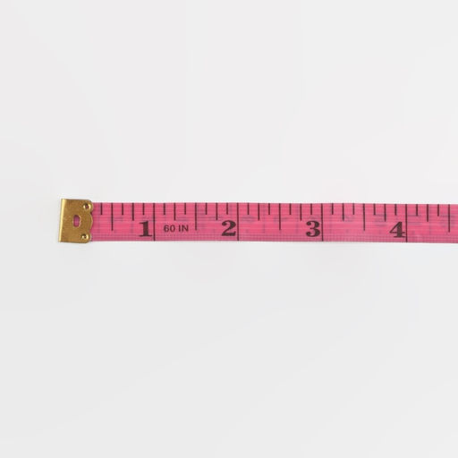 Цена за 24 шт. Сантиметровая лента портновская, 1.2×150 см (см/дюймы), МИКС