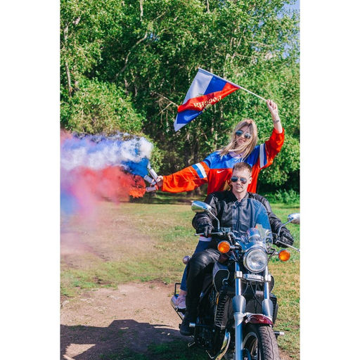 Цветной дым белый, заряд 1,75 дюйма, МАКСИ, очень высокая интенсивность, 30 сек, 11,5 см - Simaland фото 3