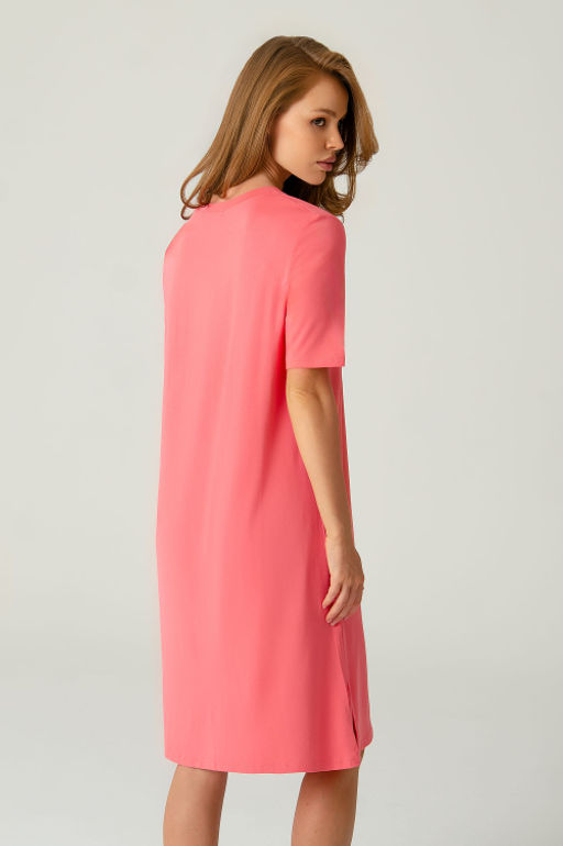 Арт. 8608 Туника женская 42-50 (5 шт) Цвет:коралловый - Калинка фото 21