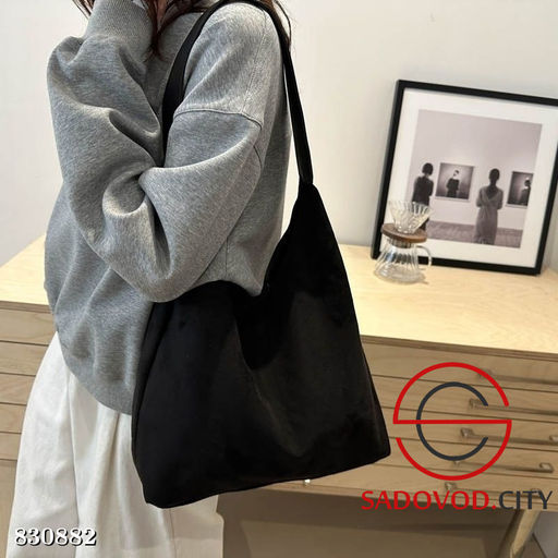 Сумка шоппер под замшу - Bruno фото 4