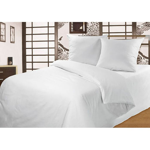 Наволочка 50х70 см, цвет белый, страйп-сатин 140г/м 100% хлопок - Атра фото 2