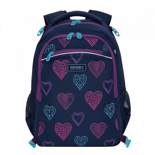 RG-064-11 Рюкзак школьный с мешком - Grizzly фото 13