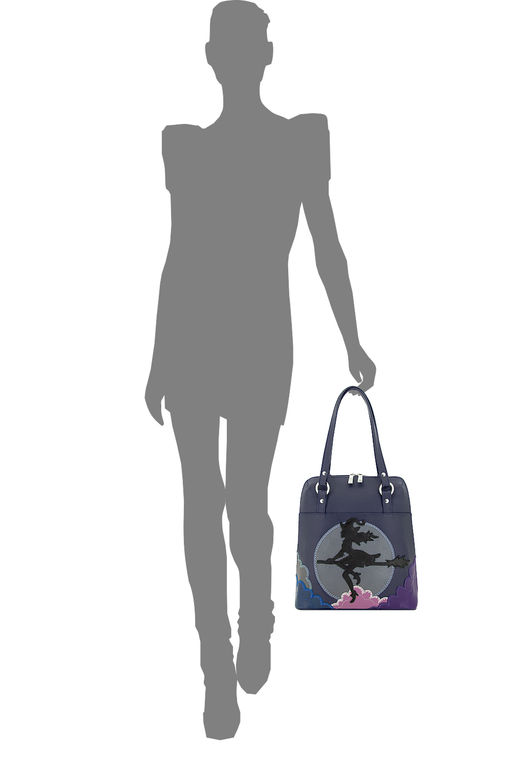 Сумка с аппликацией ДС-226-205 синий - Protege фото 4