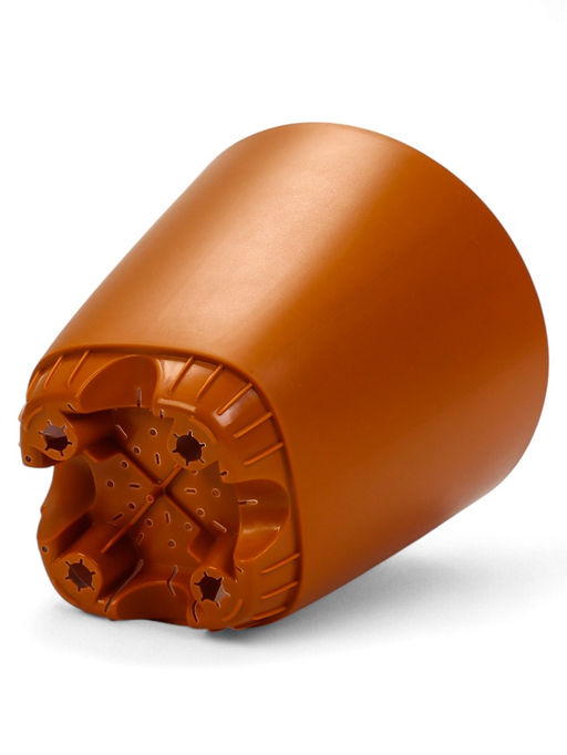 Горшок для цветов Гранд, 4 л, d=19 см, h=20 см, пластиковый, с прикорневым поливом, коричневый - Simaland фото 7