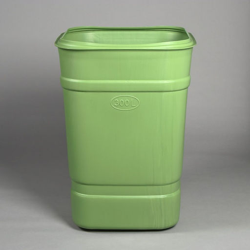 Бочка - бак пищевая «Помощник», 300 л, горловина 69 см, пластиковая, без крышки, МИКС