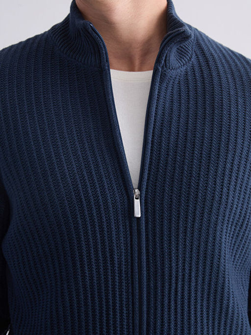 Standart Kal?p Dik Yaka Erkek Triko H?rka