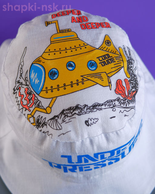 MC3-2004 Панама для мальчика хлопок (52)