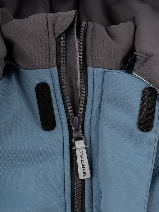 Костюм 7з7124 туман/асфальт - Nikastyle фото 9