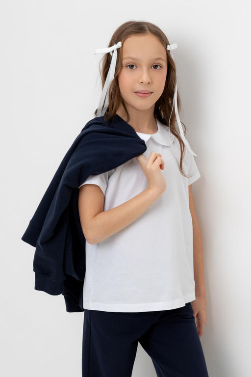 К 302494/белый блузка для дев - Crockid фото 5