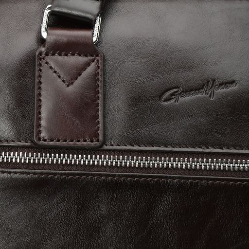 Мужской портфель GERARD HENON Артикул 901707, темно-коричневый  фото 4