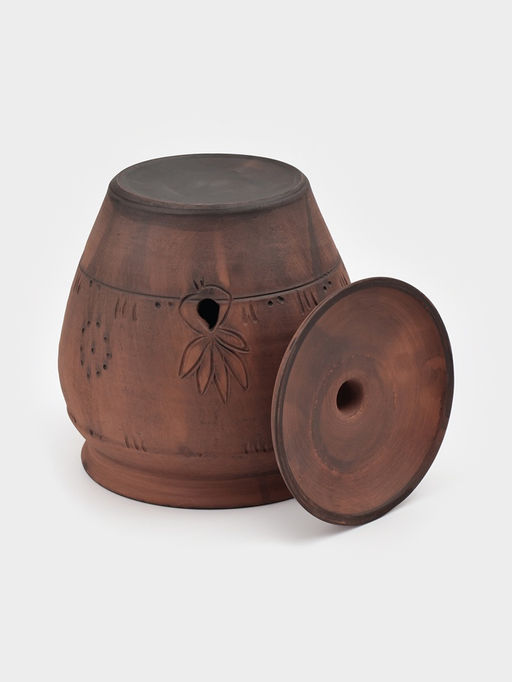 Банка для хранения чеснока "С прорезью" молочение,  3л