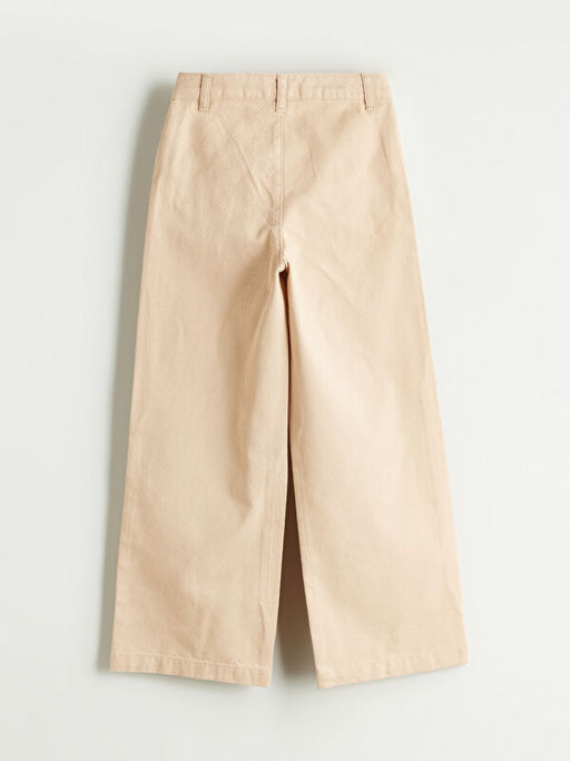 Basic Gabardin K?z ?ocuk Pantolon