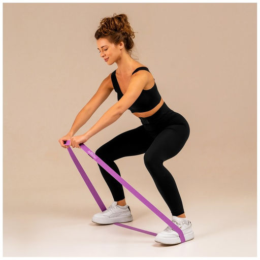 Набор из 3 петель для фитнеса ONLYTOP: нагрузка 18, 27, 36 кг, 204×4 см