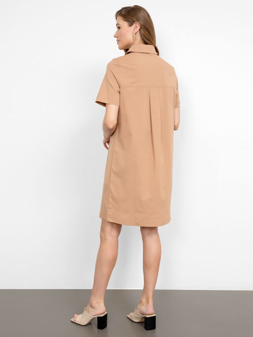 ПЛАТЬЕ ЖЕНСКОЕ бежевый 152426-1