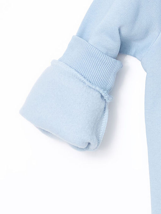 Bisiklet Yaka Bask?l? Erkek Bebek Sweatshirt - Waikiki фото 2