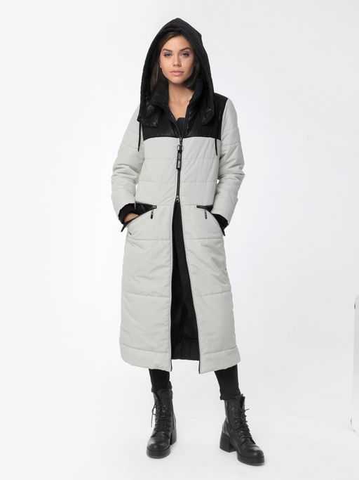 22305 Пальто дем. белый - Dizzyway фото 3