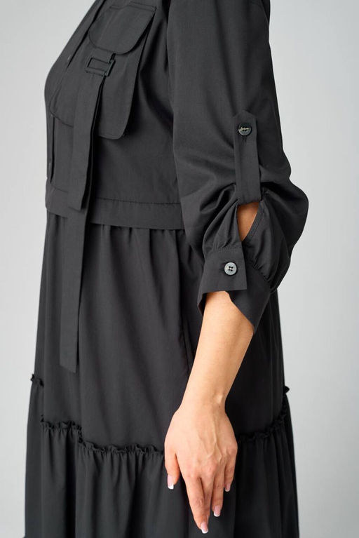 Платье EVA GRANT 7176В черный