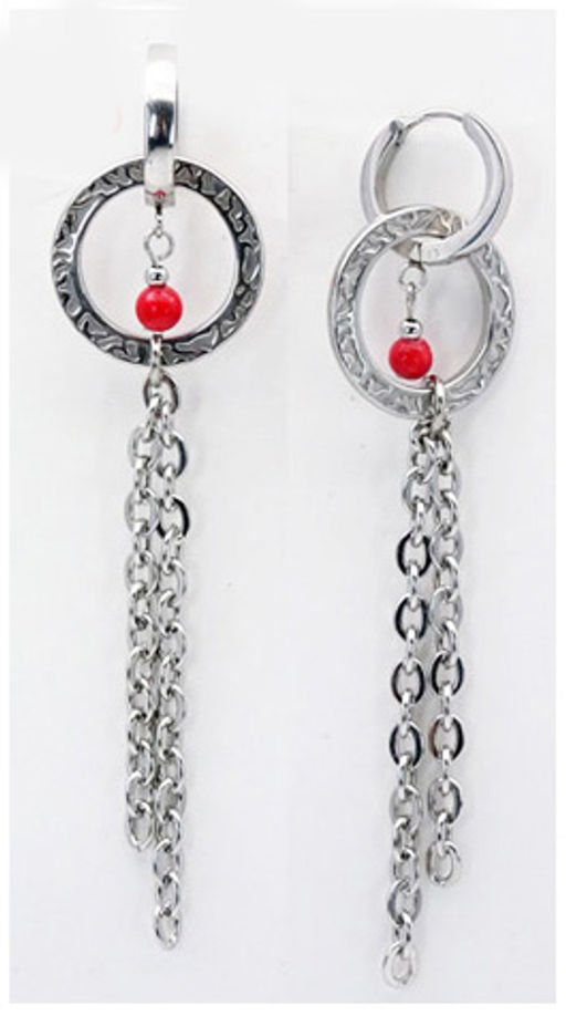 Серьги из муранского стекла