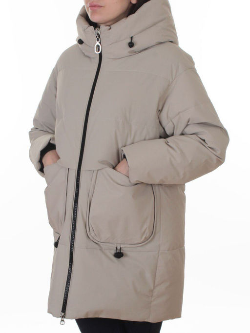 806 GRAY Куртка зимняя женская (200 гр. синтепон) - Fashion фото 5