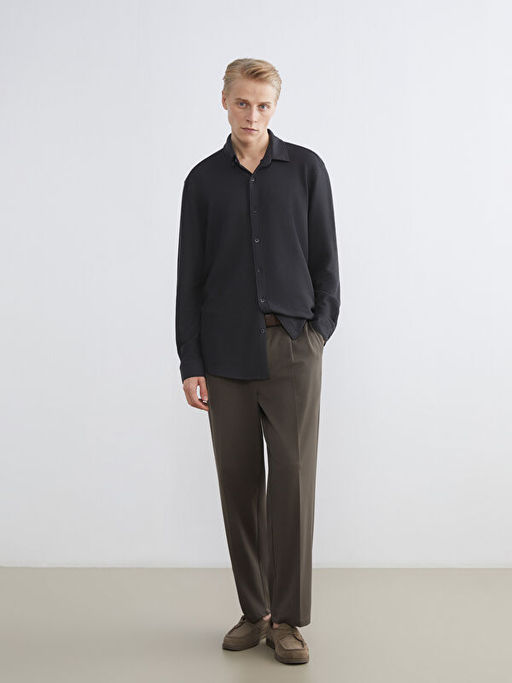 Regular Fit Uzun Kollu Erkek G?mlek