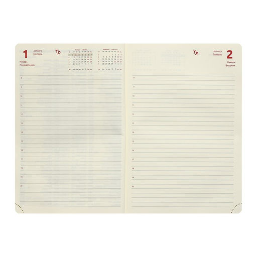 Ежедневник датированный 2024 A5 176 листов, deVENTE.I Love Cat, твёрдая обложка из искусственной кожи, тиснение фольгой, ляссе, кремовый блок 70 г/м2, голубой