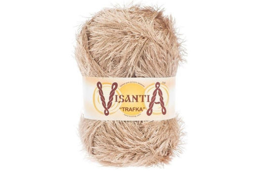 Травка однотонная (Trafka) пряжа Visantia 100%полиэстер 5х100г/150м  фото 25
