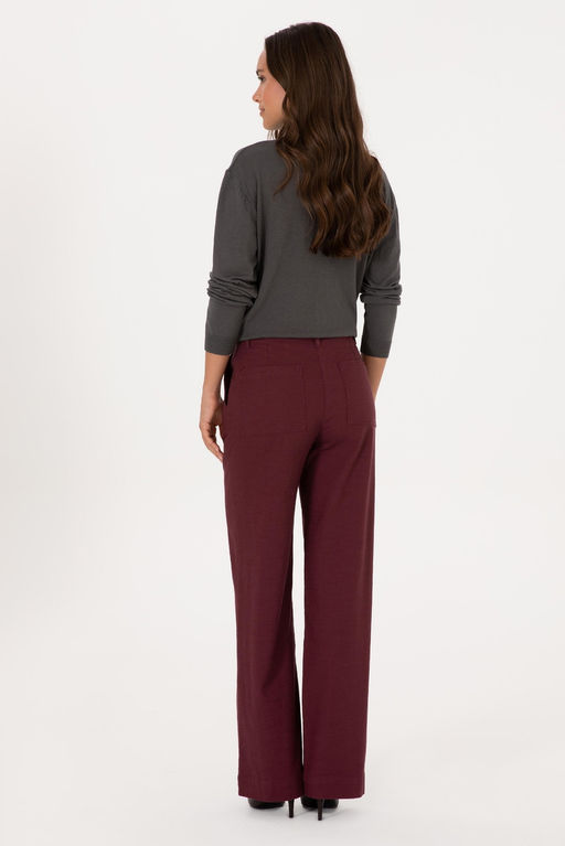 Kad_n Bordo Kanvas Pantolon Sepette S_rpriz _ndirim - U.s. polo assn фото 4