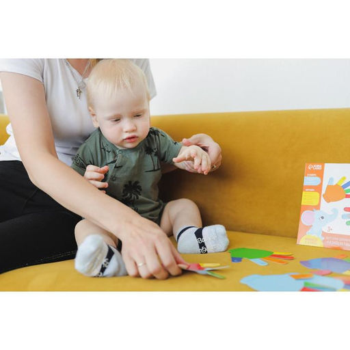 Развивающий игровой набор Ладошки 12 карточек+Задания, Крошка Я  фото 8