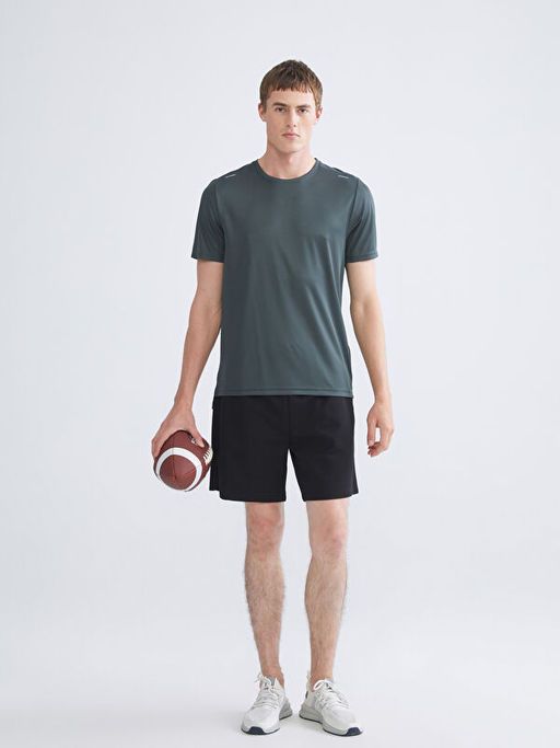 Bisiklet Yaka K?sa Kollu Erkek Spor Ti??rt