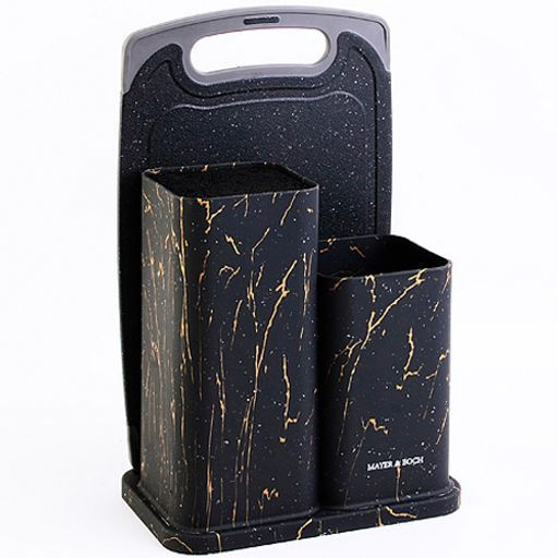 Набор: подставка для ножей+разд доска 31303 MB /MAYER&BOCH/