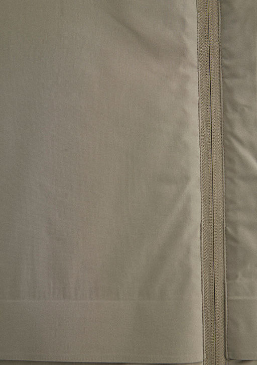 Kapusonlu Haki Ceket - Mavi фото 17