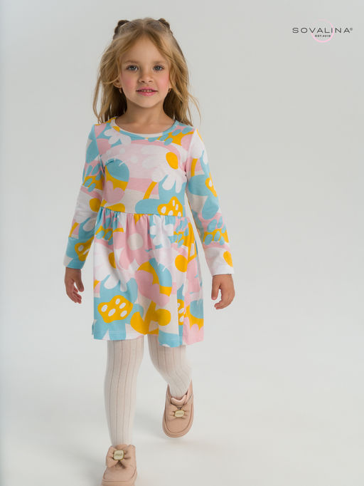 Платье Эля зефирные ромашки - Sovalina фото 19